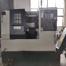 2014年友佳350斜轨车床，10寸卡盘，8工位刀塔，带尾座，线轨！