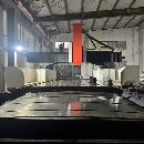 常熟工厂刚刚买下立之达超大6米龙门加工中心 工作台3..