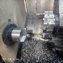 沈阳I5T5.2数控斜规刀塔机床一台，8寸中空 液压卡盘，.