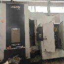 河南工厂刚买海天HUP80卧式加工中心，双工作台， 高配.