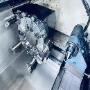 韩国斗山PUMA3050斜轨刀塔机，发那科系统，回转直径63.