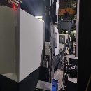 工期快到了台湾高明龙门机型：KCM-2000SV-P三硬轨法兰.